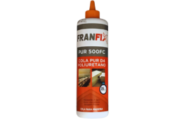 A Franfix PUR 500FC é um adesivo de poliuretano líquido monocomponente. Possui alta resistência à água e força de adesão.